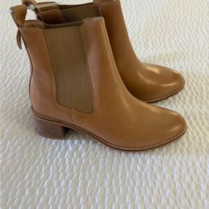 FRANKIE4 Liberty Tan Leather Ankle Boots